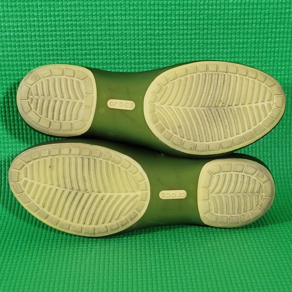 Crocs Carlie Open Toe Lightweight Ballet Flats - Women's 7 - Picture 8 of 8